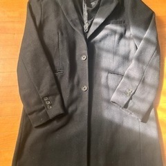 急募！服/ファッション黒コート（秋冬用）メンズ