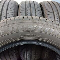 夏☆2023年☆ダンロップ 185/60R15 日本製【富山】EC204 エナセーブ【点検OK】フィット ヤリス アクア ポルテ シエンタ デミオ 185/60/15 夏 185/60-15 中古4本