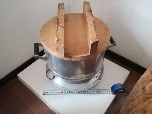 希少、餅つき用具一式、臼、杵、蒸し器、ツバ釜、ジャーと、直ぐに、本格的な餅つきができます。 希少、餅つき用具一式、臼、杵、蒸し器、ツバ釜、ジャーと、直ぐに