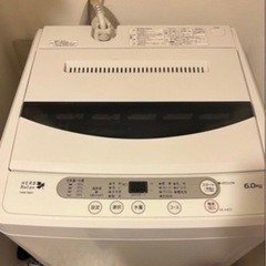 【ネット決済・配送可】ヤマダ電機　洗濯機　YWM-T60A1