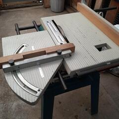 マキタの電動丸ノコ盤(完動品)　