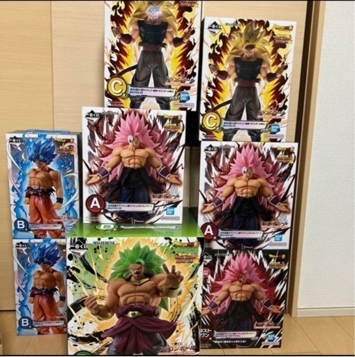 ドラゴンボール　一番くじフィギュアセット