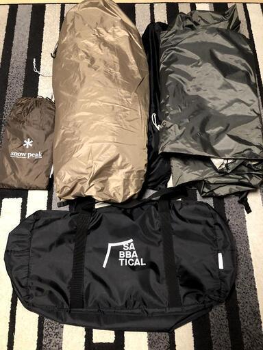 SABBATICAL サバティカル ギリア グランドシート付き
