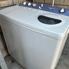 二槽式洗濯機 無料