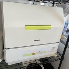 食洗機 panasonic np-tcb1 (ガラステーブルとセ...