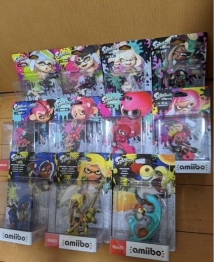 スプラトゥーン amiibo 未開封品 11個