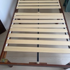 北欧パイン すのこベッド ベッド 高さ調節 天然木パイン ベッド...
