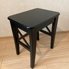 IKEA 椅子 チェア　スツール　ブラック