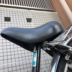 入学　自転車通学　ポスト直付サドル