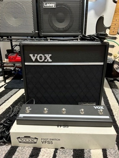 【決まりました】美品☆VOX ヴォックス ギターアンプ VT40+ ＆VOX VFS-5フットスイッチ セット