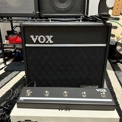 決まりました】美品☆VOX ヴォックス ギターアンプ VT40+ ＆VOX VFS-5