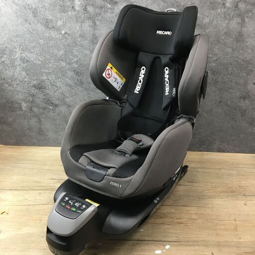 8/28終 RECARO レカロ ZERO1 チャイルドシート 回転式 ISOFIX取付 新生児～4歳頃 2.5kg～18kg 菊MZ