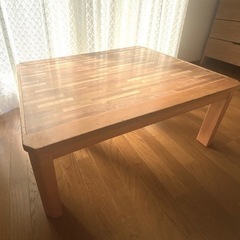 🤗【暖房】家具調カジュアルコタツ　テーブル