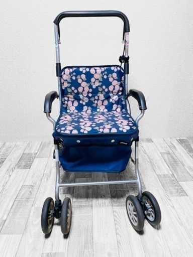 【美品】Tacaof テイコブ シルバーカー ボクスト SIST02 ネイビー