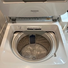 Panasonic NA-FA80HS 洗濯機 ラグ付き