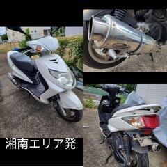 説明文中の車種と交換希望。シグナスX 国内2型(SE44J)