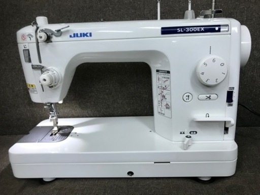 (売れました)美品★JUKI職業用ミシンSL-300EX 整備品