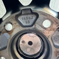 15インチ　ホイール付きスタッドレスタイヤ　極美品