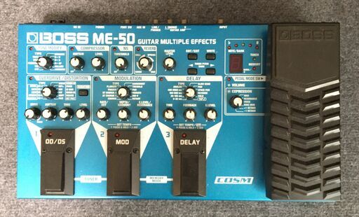 ギターエフェクタ・BOSS ME-50