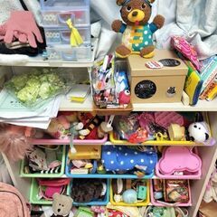 【ネット決済】おもちゃ収納　カラフル　棚