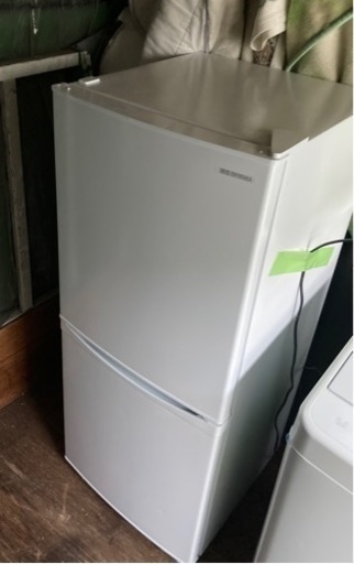 アイリスオーヤマ 2022年製 冷凍冷蔵庫 142L IRSD-14A-W ホワイト