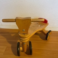 木製　ルーマニア製　三輪車