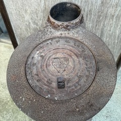 骨董品　レトロ　石炭ストーブ　だるまストーブ