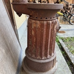 骨董品　レトロ　石炭ストーブ　だるまストーブ