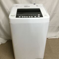 【北見市発】ハイセンス Hisense 全自動洗濯機 HW-T55C 2019年製 5.5kg (E2298wY)