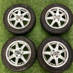 「決まりました」スタッドレスアルミホイールセット　155/65R14 