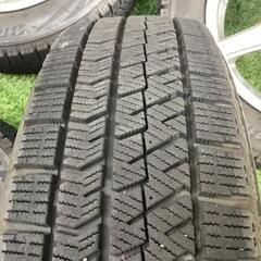 「決まりました」スタッドレスアルミホイールセット　155/65R14 