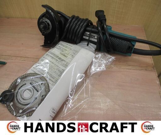 RYOBI　リョービ　G-111P　ディスクグラインダ　中古品　刃x1/説明書付き　【ハンズクラフト宜野湾店】
