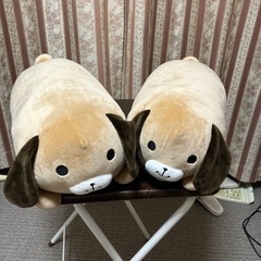 クッション　わんこ　1体のお値段に変更し、お値下げしました