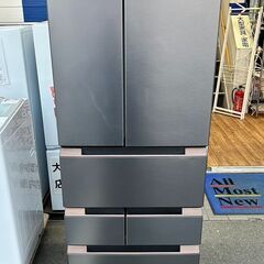 6ドア冷蔵庫 シャープ 2021年 SJ-MF46H 457L れいぞうこ キッチン家電 