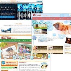 【ネット決済・配送可】WEBデザイナー歴8年。本格的なホームペー...