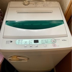 配送応相談🎵洗濯機(動作確認済み)4、5kg 1〜2暮らしサイズ　