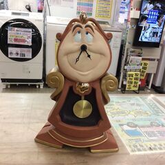 ディズニーリゾート　美女と野獣　コグスワース　置き時計 置き時計「コグスワース/美女と野獣」（ディズニー インテリア
