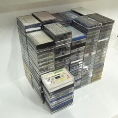 大量 USED品 当時物 録音済 カセットテープ 色々 211本 まとめて ノーマル ハイポジ エアチェック アニメ多め 中古 札幌市 新道東店