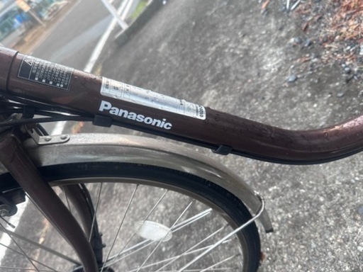 決定しました）パナソニック電動自転車 現状譲渡 ジャンク品