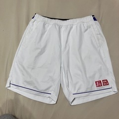 UNIQLO RFドライショートパンツ M 白