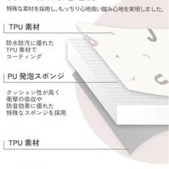 新品未使用】ケラッタ プレイマット200×140 シームレス