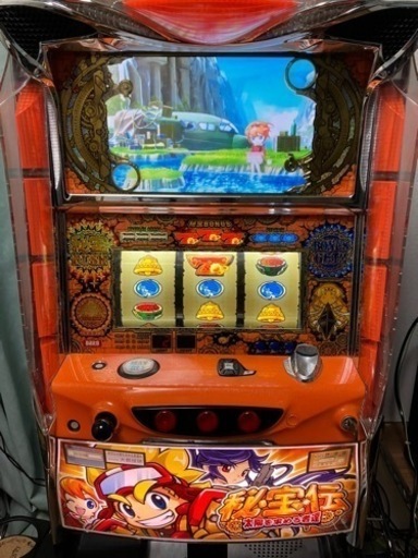 パチスロ　秘宝伝 太陽を求める者達  実機
