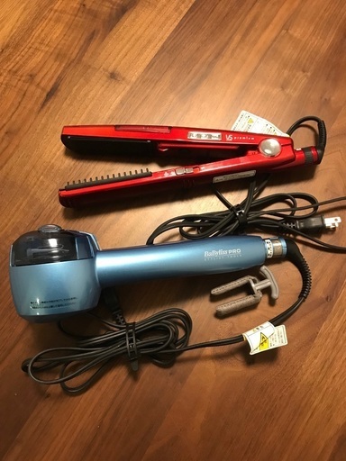 ベイリス正規品ミラカールスチーム、ヘアアイロンセット
