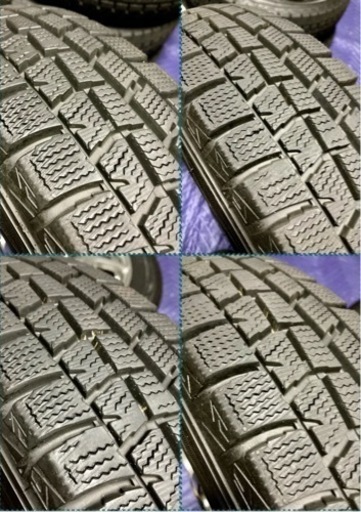 商談中」⑬145/80R13 中古冬用タイヤと中古ホイール