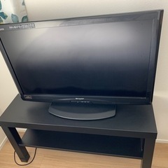 sharp32インチ液晶テレビ（テレビ台付き）