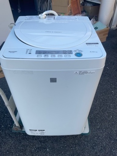 シャープ　全自動電気洗濯機 ES-G4E7-KW