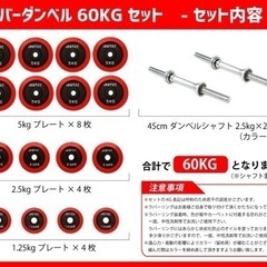 アイロテック ラバー付きダンベル 30kg×2個