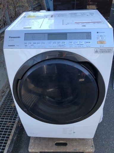 北九州市内配送無料　保証付き　2019年式　NA-VX8900L-W ドラム式洗濯乾燥機 VXシリーズ クリスタルホワイト [洗濯11.0kg /乾燥6.0kg /ヒートポンプ乾燥 /左開き]