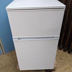 Abitelax 2ドア冷凍冷蔵庫 90L 2022年製 AR-951