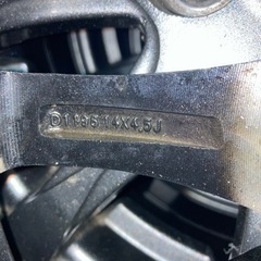 冬タイヤ　ホイール4本セット　155/65R14